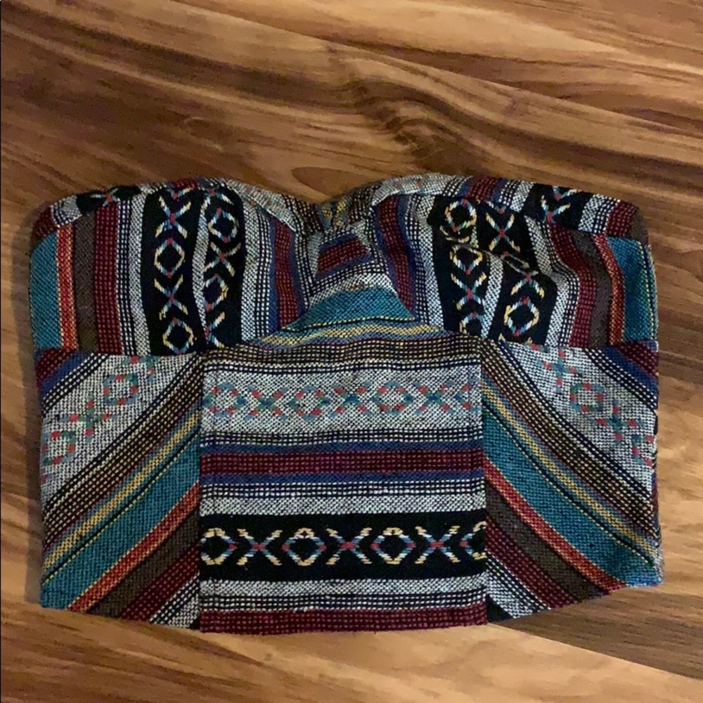 Aztec Crop Top